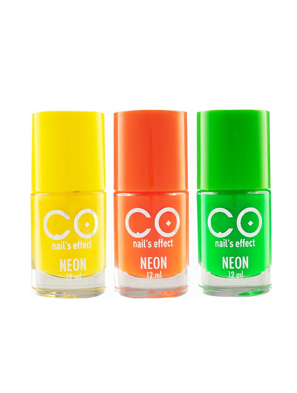 Set of 3 Neon Nail Polish